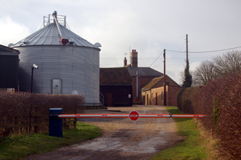 Wood End Farm January 2010